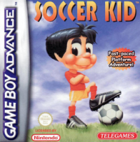 Soccer Kid PAL GameBoy Advance PAL box art